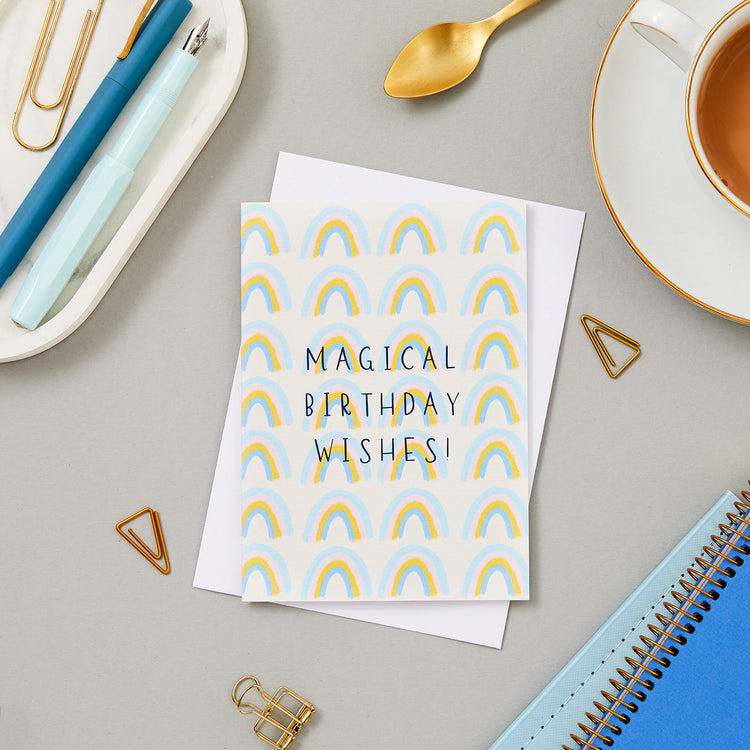 MAGICAL RAINBOW BIRTHDAY WISHES